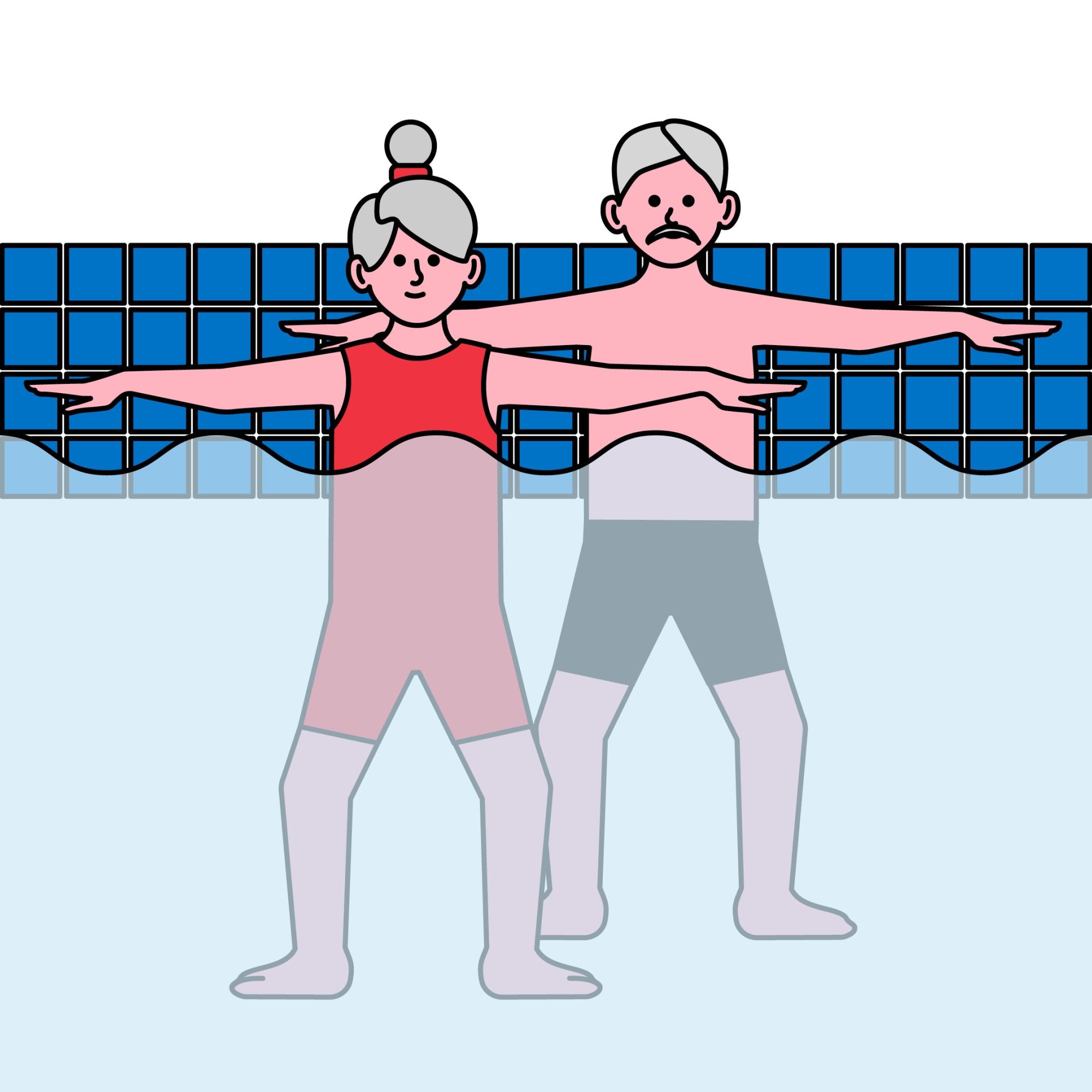 Virtuaalne vesivõimlemine basseinis (Esmaspäeviti) Õismäe ujula