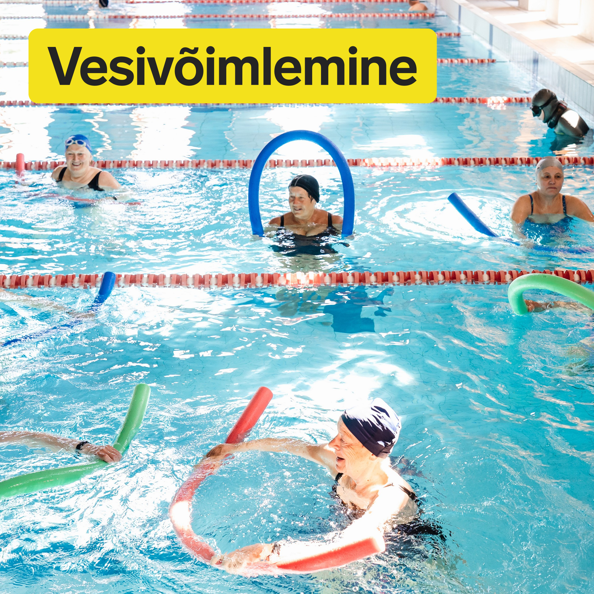 Vesivõimlemine Nõmme ujulas